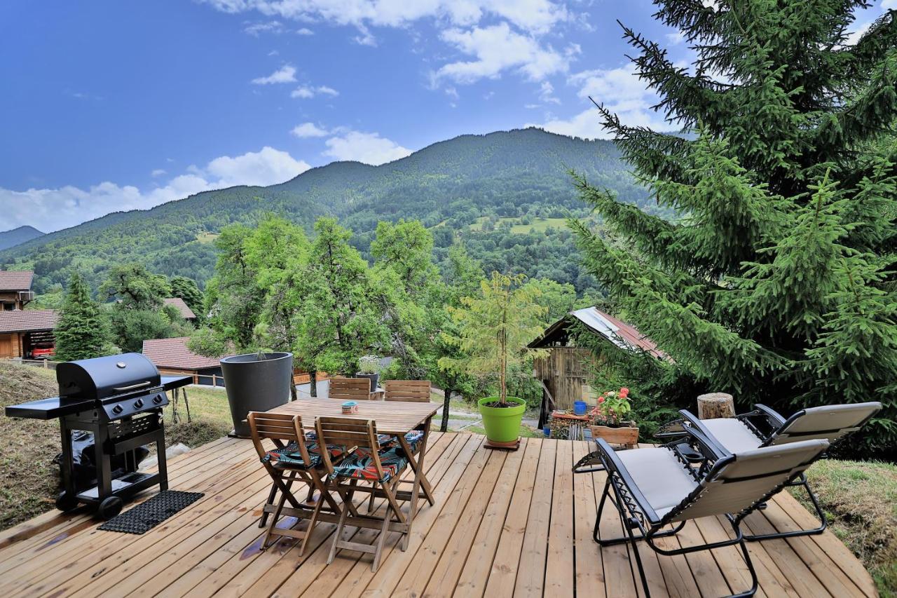 Studio Du Coin - Vue Montagne, Au Calme, Terrasse - Aravistour Appartement Les Villards-sur-Thônes Buitenkant foto